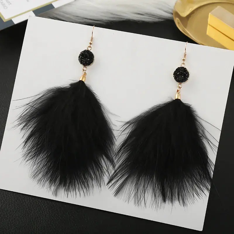 Обеци Feather