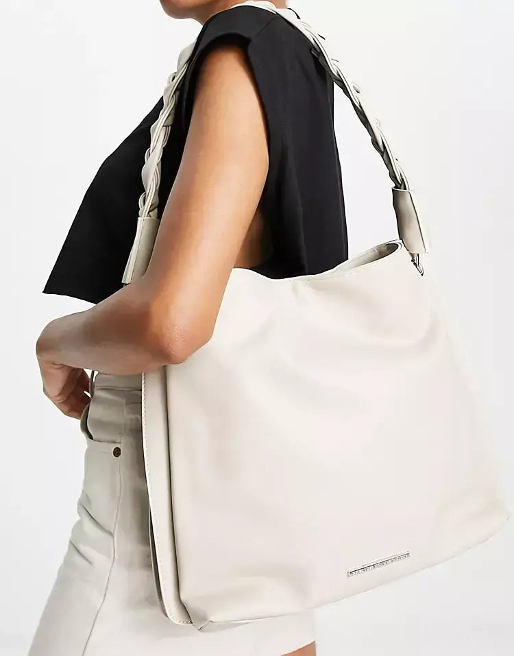 Чанта plait strap detail