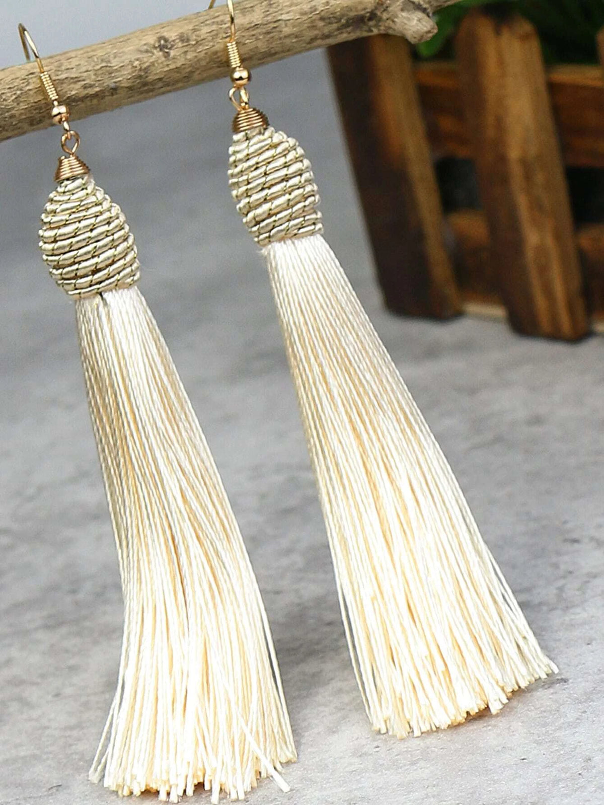 Обеци Tassel Drop