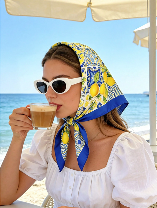 Шал  Blue Lemon