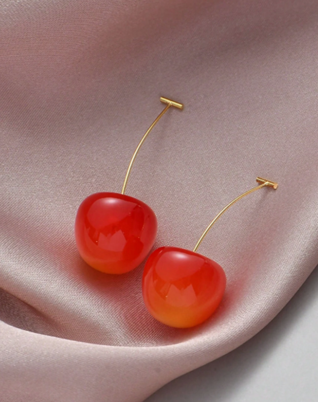 Обеци Cherry Decor