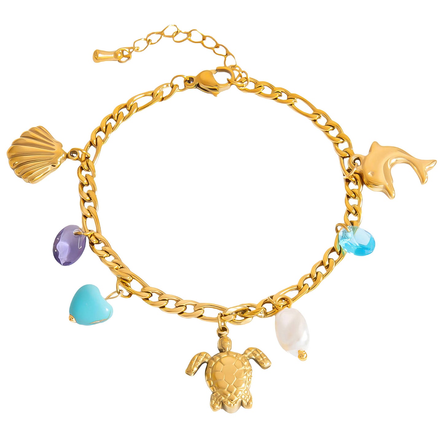 Гривна "Ocean Charms" – Морски съкровища и цветен летен шик
