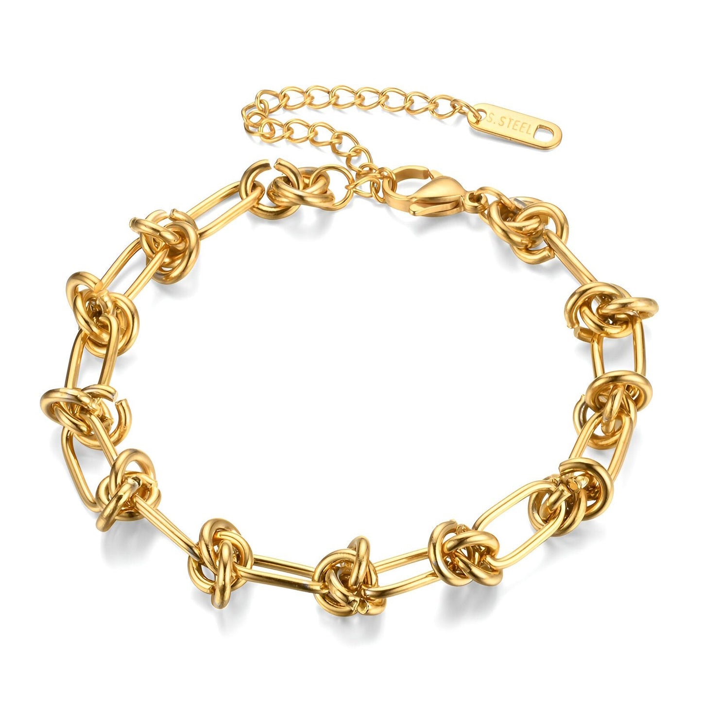 Гривна "Golden Knot" – Модерен минимализъм и златни възли