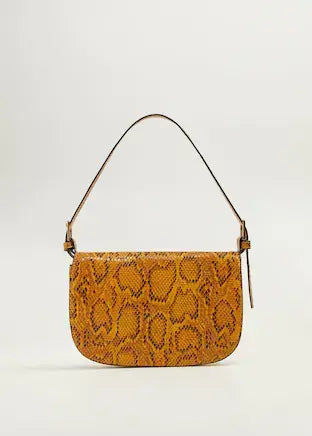 Чанта Snake-effect