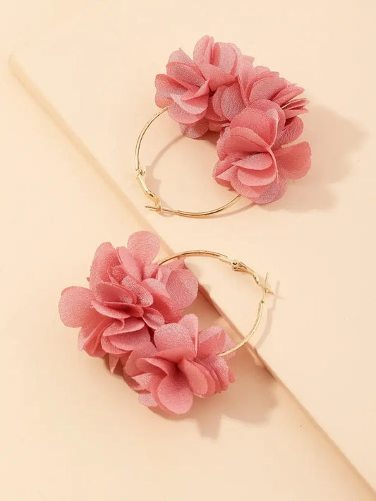 Обеци Flower Decor