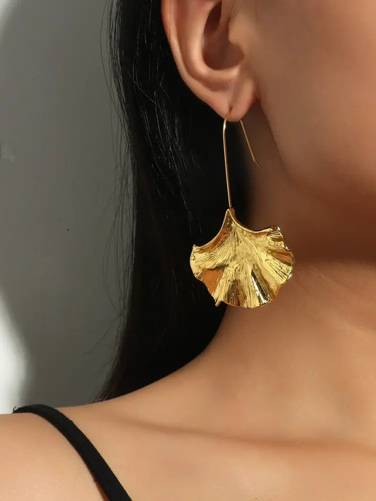 Обеци Leaf Decor