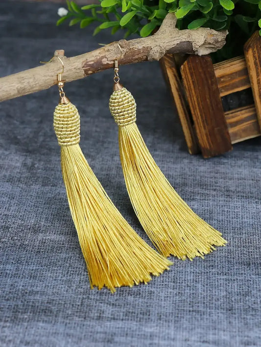 Обеци Tassel Drop