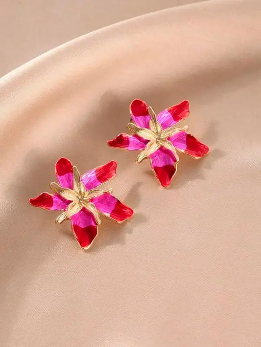Обеци Flower Design