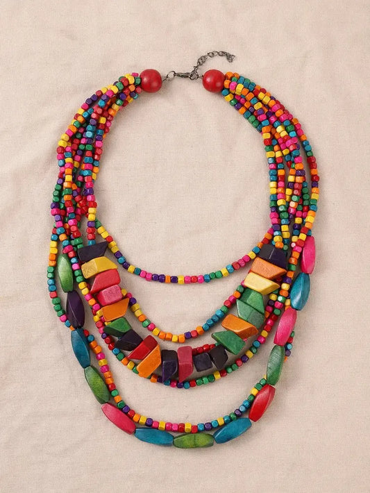 Колие Geometric Decor