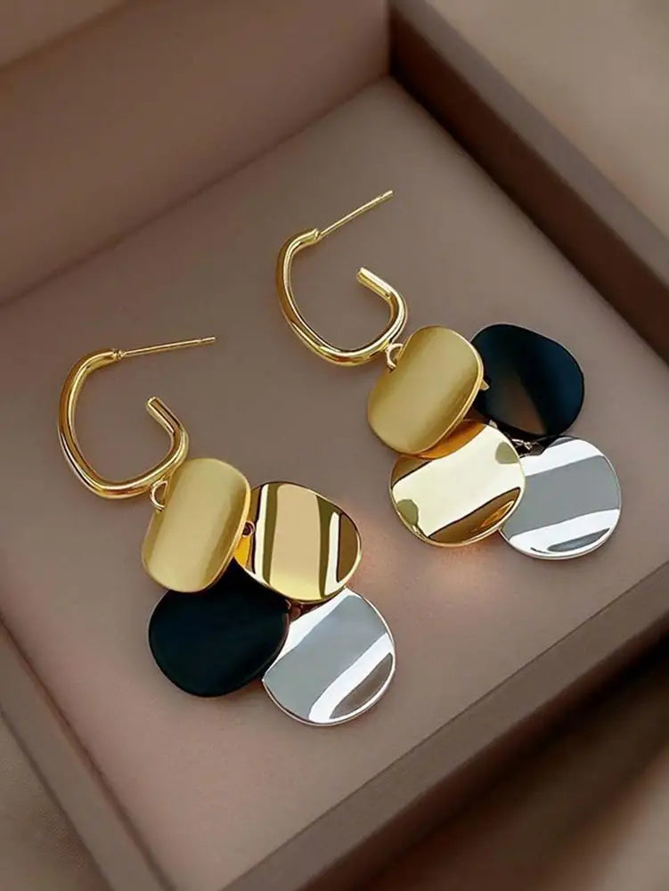 Обеци Colorblock