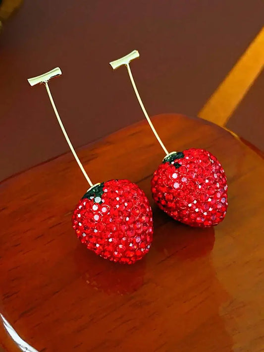 Обеци Fresh Strawberry