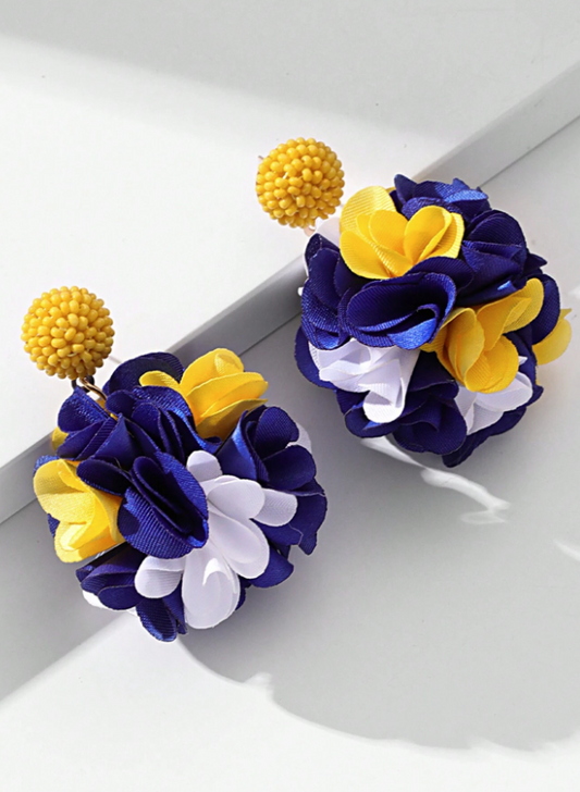 Обеци Floral Ball