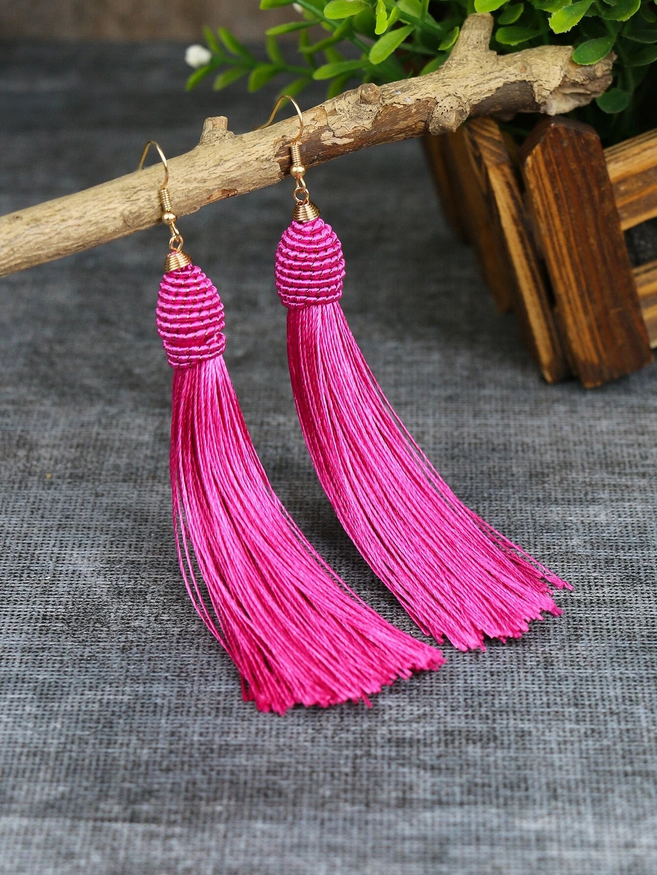 Обеци Tassel Drop