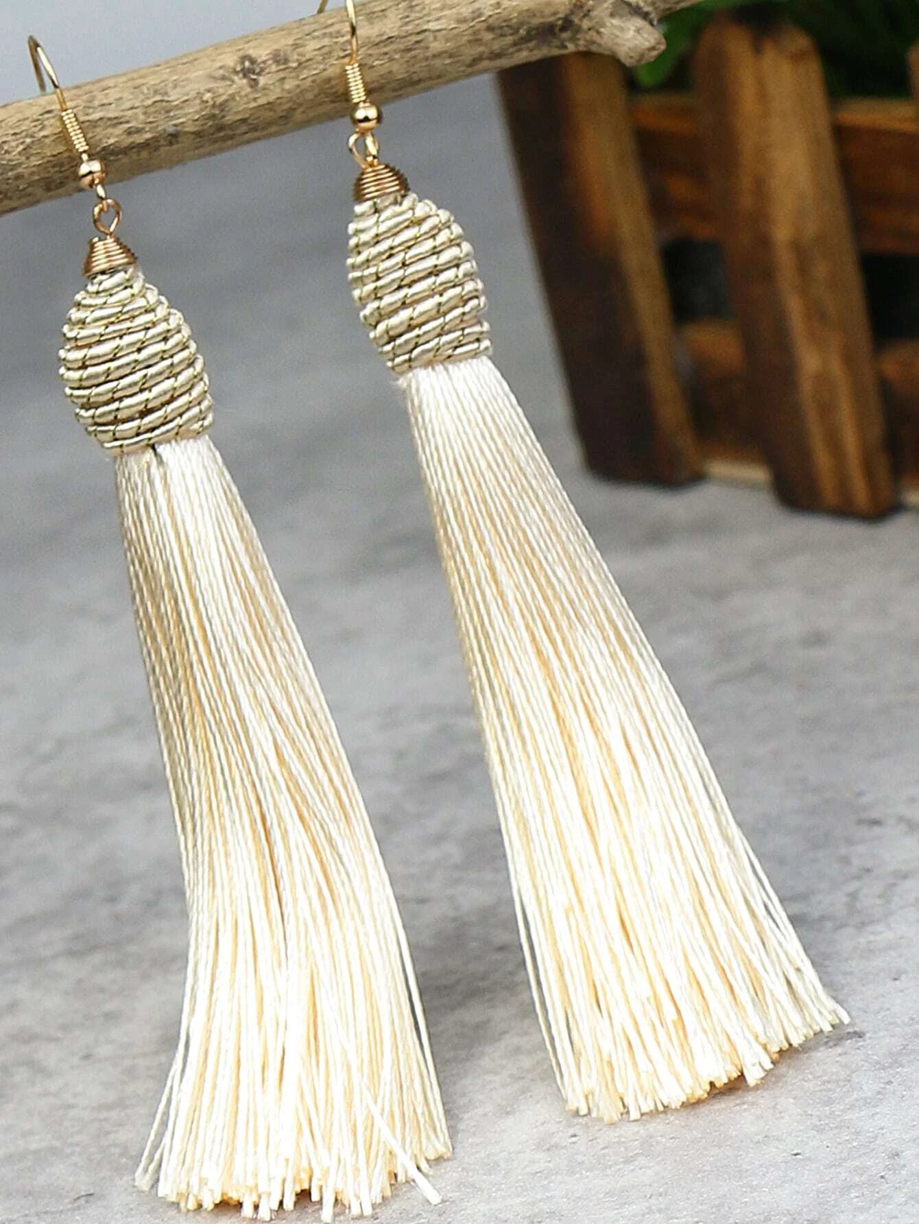 Обеци Tassel Drop