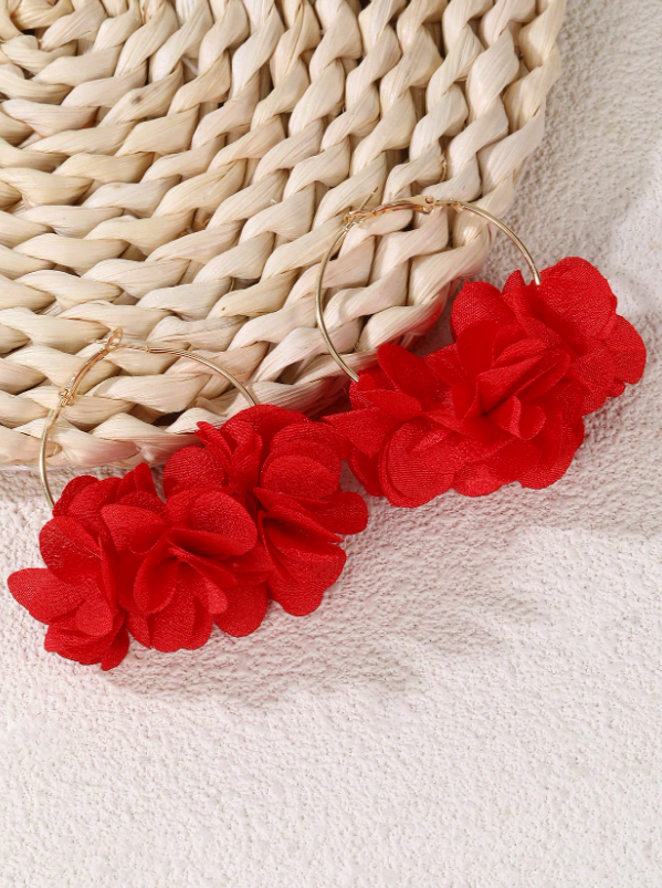 Обеци Flower Decor