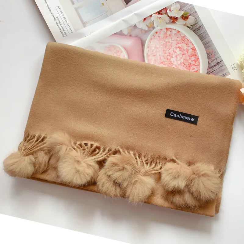 Шал Oversize Cashmere